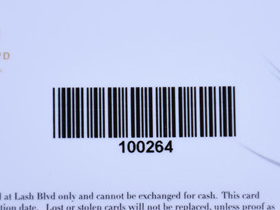 thermal print barcode