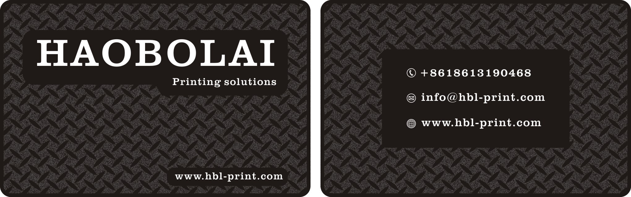 Black Matte Card Template (7)