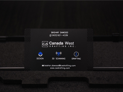 Black Matte Metal card