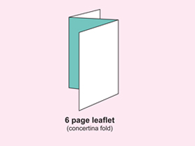 6Pleaflet(accordion, Z-fold)