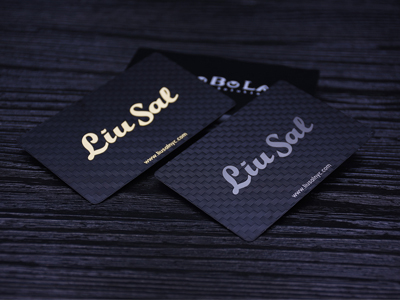 Luxury Black Metal Card