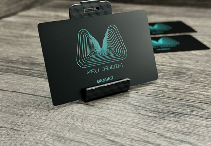 Custom Black Matte Metal Card | Direct Metal Card Supplier