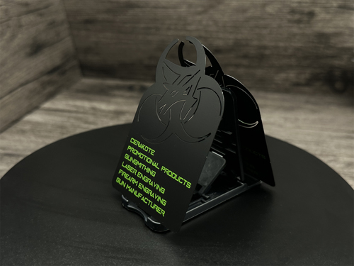 Diecut Metal card | Matte Black Metal Card | Stainless Steel Metal Card