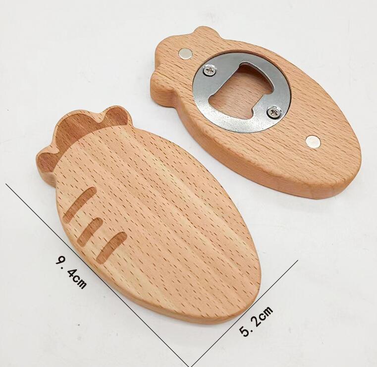 Custom Wood bottle opener