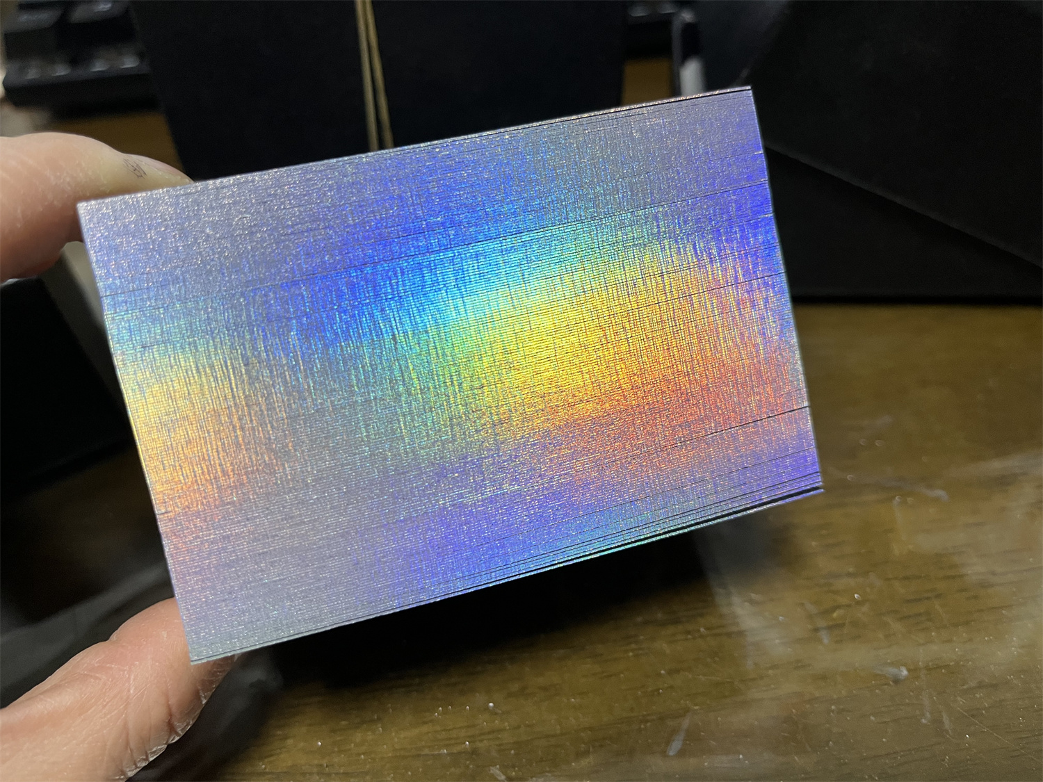 Foil Edges Paper card