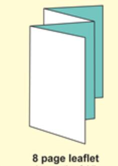8pages concertina fold